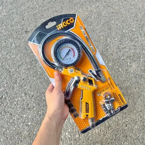 ✅ Thông Số Kỹ Thuật Súng Bơm Lốp Xe Ô Tô Dùng Khí Ingco Atg0601