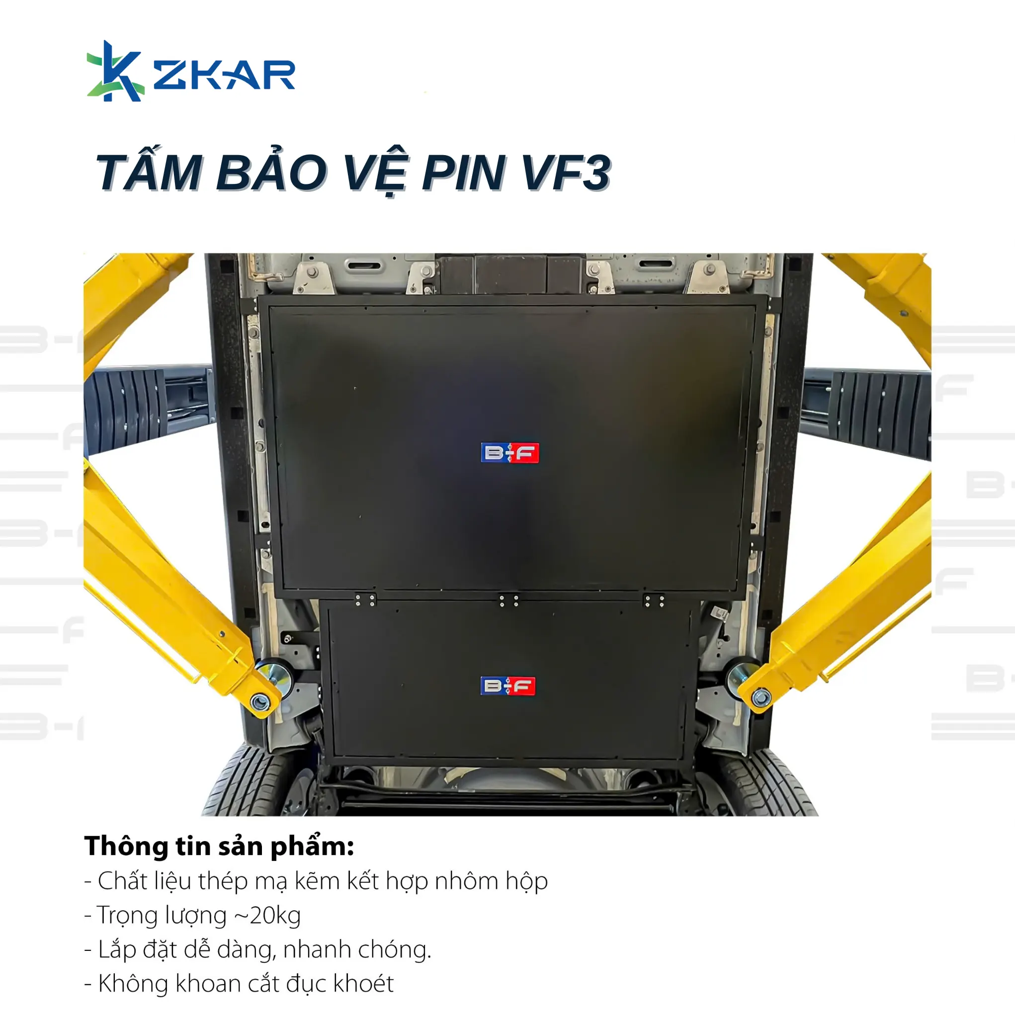 Chi phí lắp đặt tấm bảo vệ pin VF3 tại các trung tâm bảo dưỡng VinFast: Bảng giá và so sánh