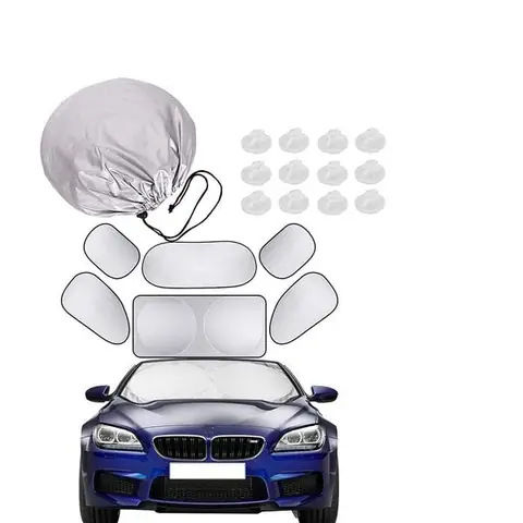 Bộ 6 Tấm Chắn Nắng Ô Tô Cao Cấp Tiện Lợi