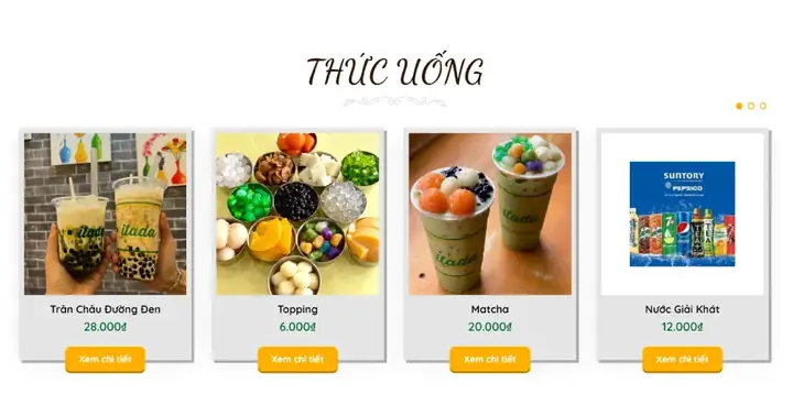 Menu Đồ Uống Đi Kèm – Sự Kết Hợp Hoàn Hảo