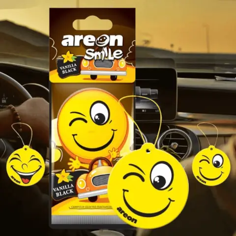Lá Thơm Treo Xe Ô Tô Areon Smile