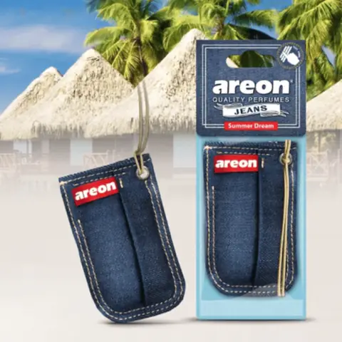 Túi Thơm Treo Xe Ô Tô Jeans Areon Jeans Bag