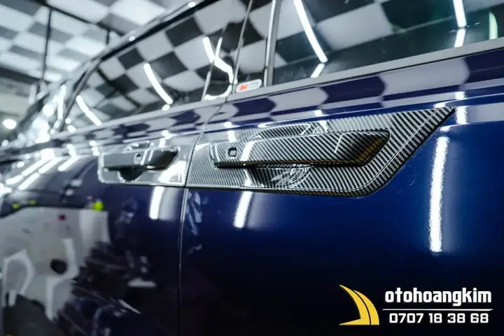 Hình Ảnh Khách Hàng Lắp Ốp Tay Nắm Cửa Ô Tô