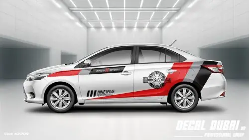 Giới Thiệu Tem Dán Sườn Xe Ô Tô Vios
