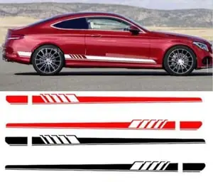 Dải Decal Dán Trang Trí Đáy Sườn Xe Ô Tô ( Mẫu 2a ) Ms-220