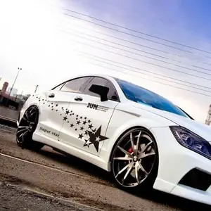 Tem Decal Ngôi Sao Dán Sườn Xe Ô Tô Ms-02