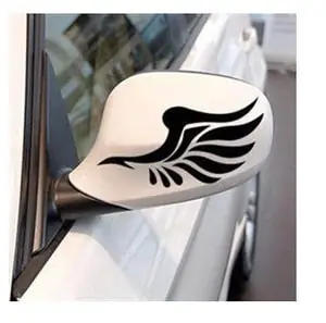 Tem Decal Hình Đôi Cánh Dán Trang Trí Gương Ô Tô Ms-150