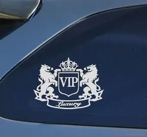 Tem Vip Sư Tử Dán Trang Trí Xe Ô Tô Ms-155