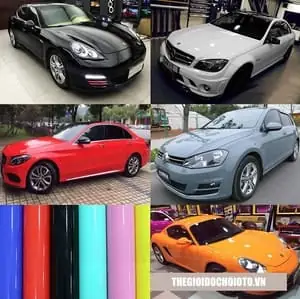 Phim Decal Màu Dán Đổi Màu Ô Tô, Dán Viết Xước Xe Ô Tô Ms-282