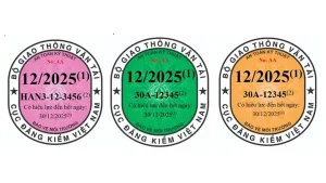 Tem Kiểm Định Xe Ô Tô