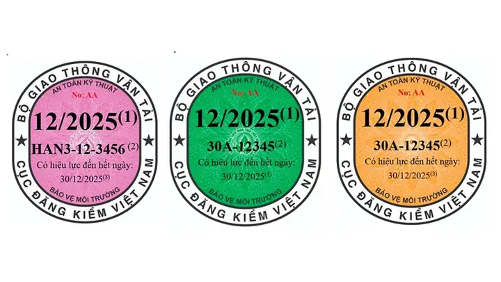 Tem Kiểm Định Xe Ô Tô