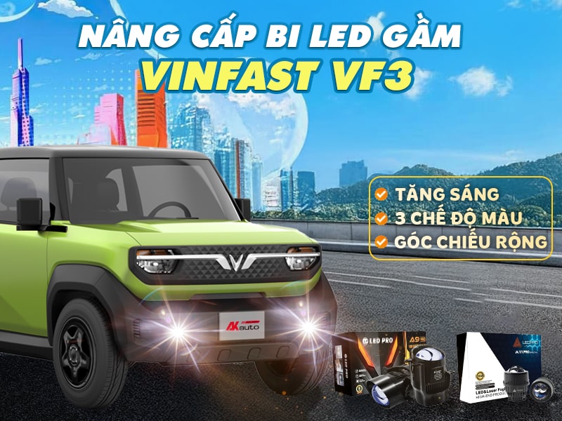 Phụ kiện VF3: Nâng tầm thẩm mỹ và cá nhân hóa chiếc xe của bạn