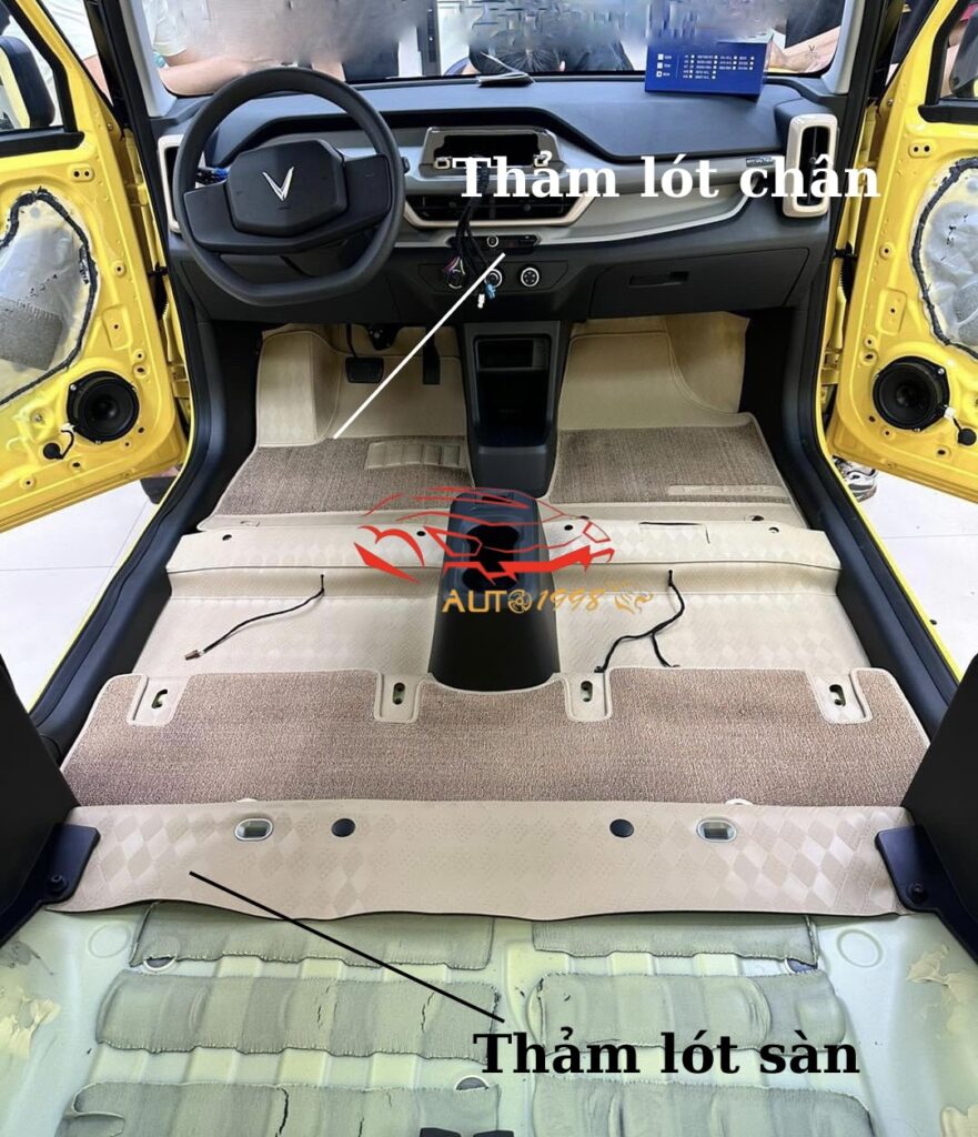 Hướng dẫn chi tiết cách lắp đặt và vệ sinh thảm lót sàn VF3 đúng cách