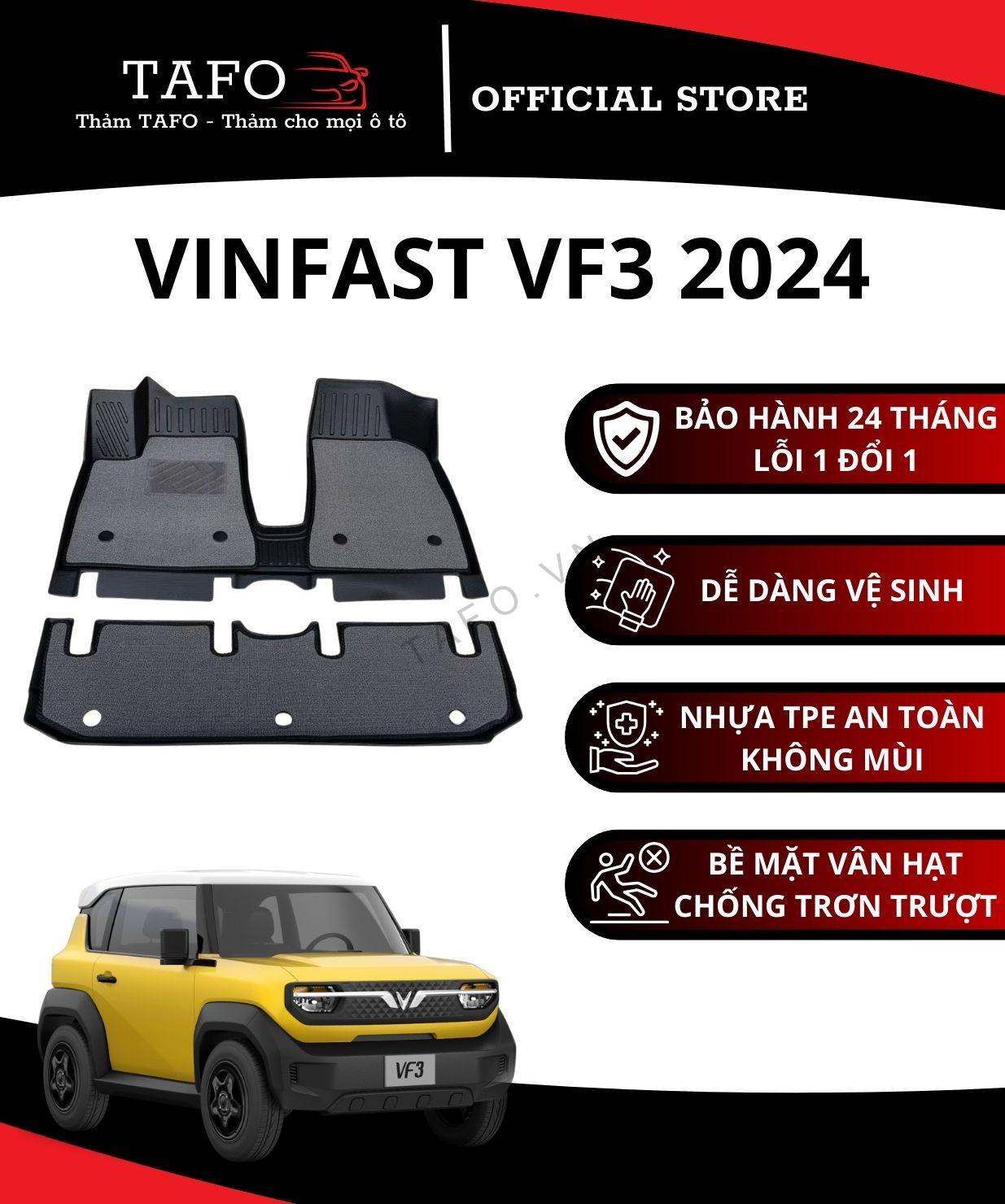 Tại Sao Nên Chọn Thảm Sàn VF3 Chính Hãng Cho Xe Vinfast?