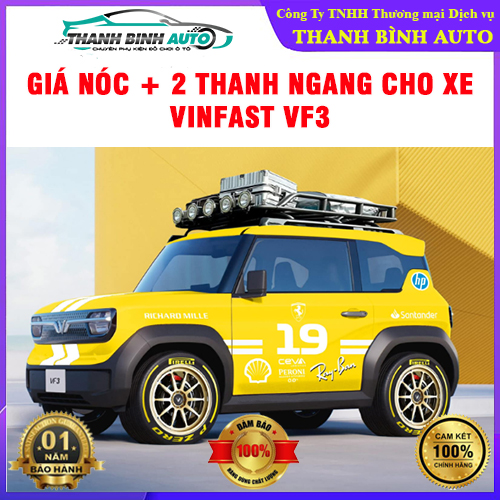 Đánh Giá Chi Tiết Các Loại Thanh Giá Nóc VF3 Phổ Biến Trên Thị Trường