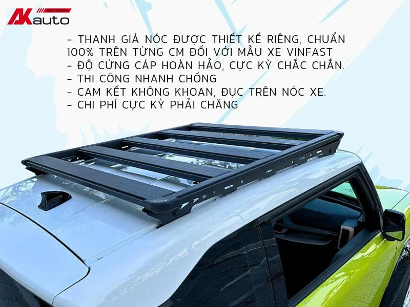 Mua Thanh Giá Nóc VF3 Ở Đâu Uy Tín, Giá Tốt? So Sánh Các Địa Chỉ Mua Hàng