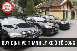 Điều Kiện Thanh Lý Xe Ô Tô Công Theo Quy Định Mới Nhất?