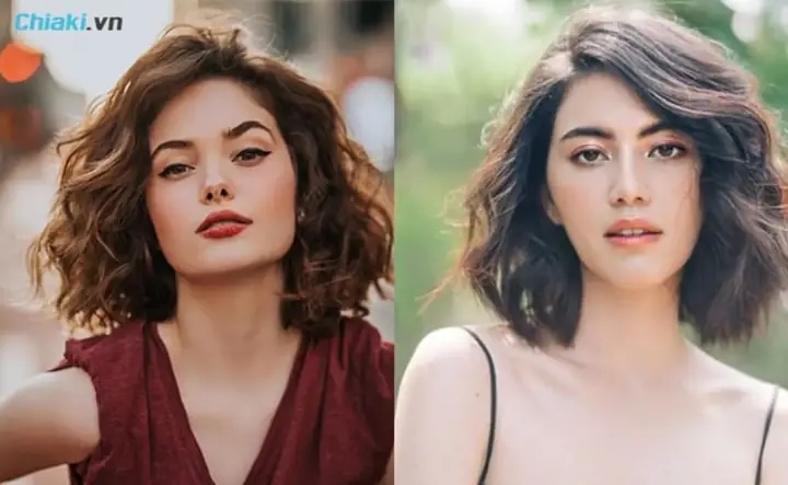 27. Kiểu Tóc Ngắn Đẹp Cho Nữ Xoăn Xù