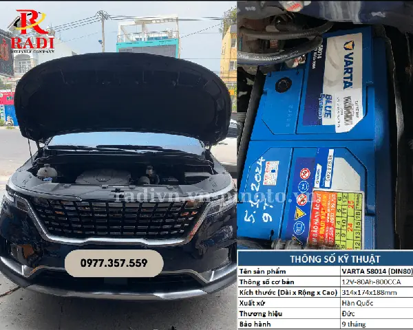 Radi Việt Nam Địa Chỉ Thay Bình Ắc Quy Ô Tô Uy Tín, Chất Lượng Tại Tp Hcm