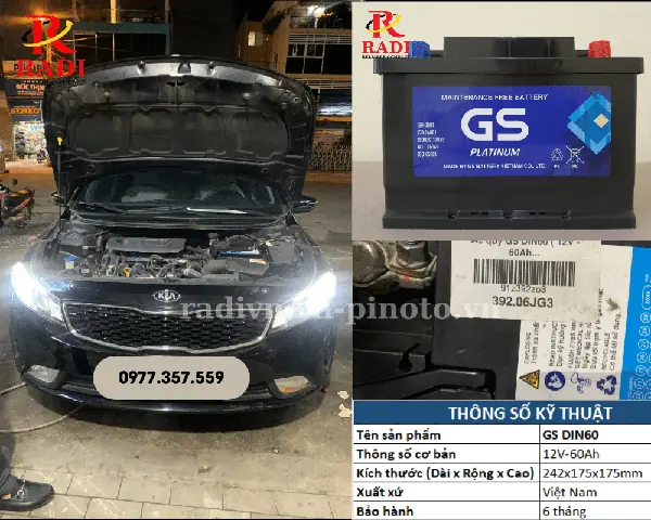 Radi Việt Nam Địa Chỉ Thay Bình Ắc Quy Ô Tô Uy Tín, Chất Lượng Tại Tp Hcm