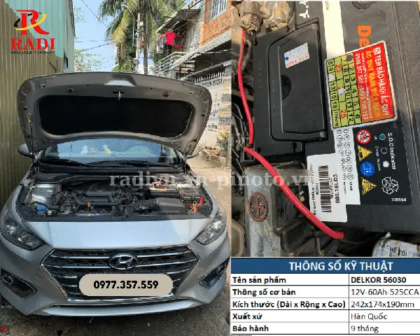 Radi Việt Nam Địa Chỉ Thay Bình Ắc Quy Ô Tô Uy Tín, Chất Lượng Tại Tp Hcm