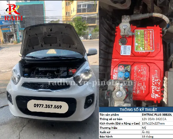 Radi Việt Nam Địa Chỉ Thay Bình Ắc Quy Ô Tô Uy Tín, Chất Lượng Tại Tp Hcm