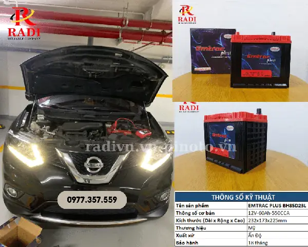 Radi Việt Nam Địa Chỉ Thay Bình Ắc Quy Ô Tô Uy Tín, Chất Lượng Tại Tp Hcm