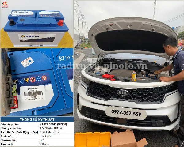 Radi Việt Nam Địa Chỉ Thay Bình Ắc Quy Ô Tô Uy Tín, Chất Lượng Tại Tp Hcm