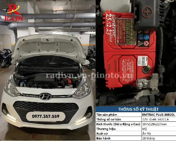 Radi Việt Nam Địa Chỉ Thay Bình Ắc Quy Ô Tô Uy Tín, Chất Lượng Tại Tp Hcm