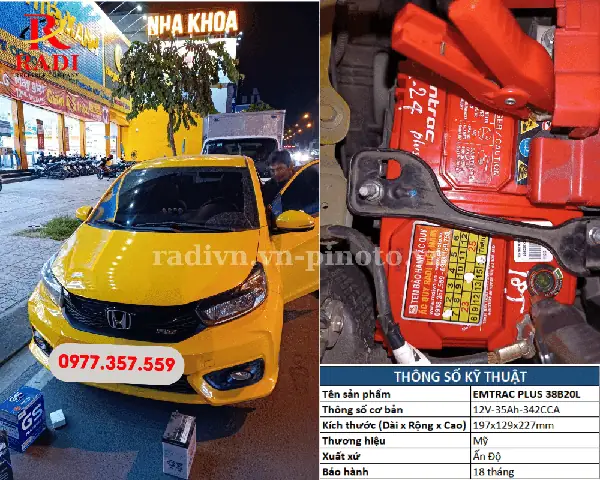 Radi Việt Nam Địa Chỉ Thay Bình Ắc Quy Ô Tô Uy Tín, Chất Lượng Tại Tp Hcm