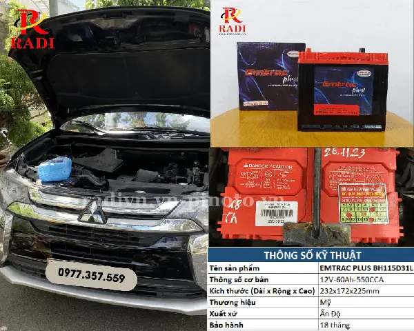 Radi Việt Nam Địa Chỉ Thay Bình Ắc Quy Ô Tô Uy Tín, Chất Lượng Tại Tp Hcm