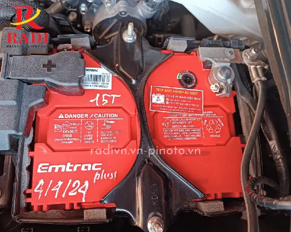 Bảng Báo Giá Bình Ắc Quy Emtrac Plus Nhập Khẩu Chính Hãng