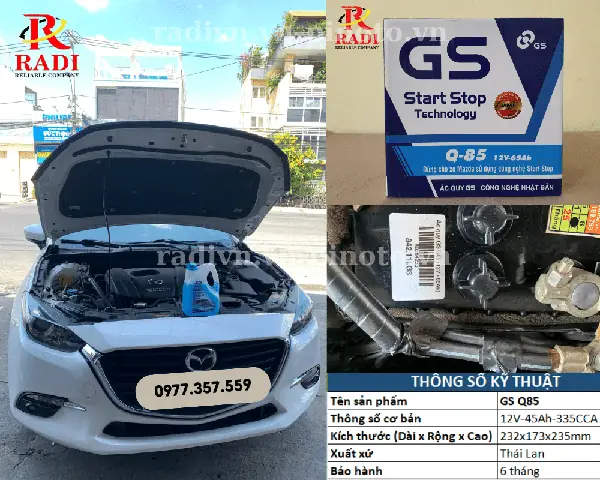 Radi Việt Nam Địa Chỉ Thay Bình Ắc Quy Ô Tô Uy Tín, Chất Lượng Tại Tp Hcm