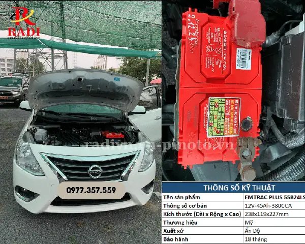 Radi Việt Nam Địa Chỉ Thay Bình Ắc Quy Ô Tô Uy Tín, Chất Lượng Tại Tp Hcm