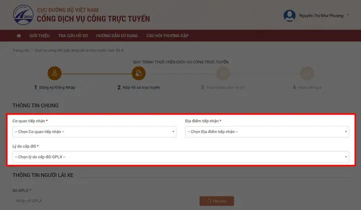 Cách Đăng Ký Đổi Bằng Lái Xe Online Trên Máy Tính