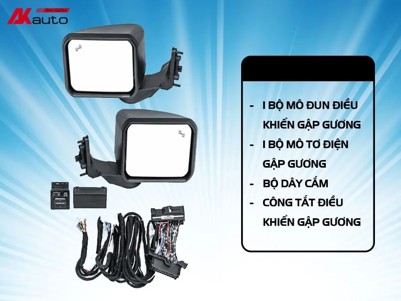 Tổng quan về gương VF3: Vai trò, cấu tạo và các loại phổ biến