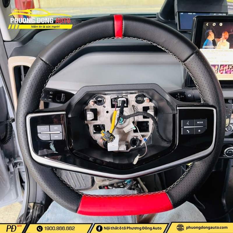 Các loại vô lăng VF3 phổ biến trên thị trường