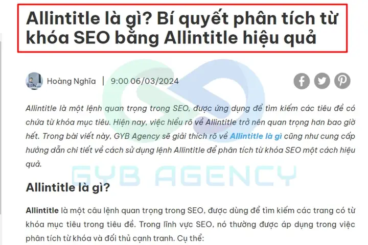 Viết Thẻ H1 Ngắn Gọn Và Khái Quát Nội Dung Của Trang