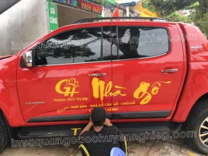 Thiết Kế Decal Dán Xe Ô Tô