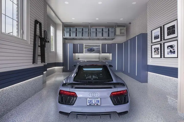 Mẫu Thiết Kế Nhà Để Xe Ô Tô Trong Nhà