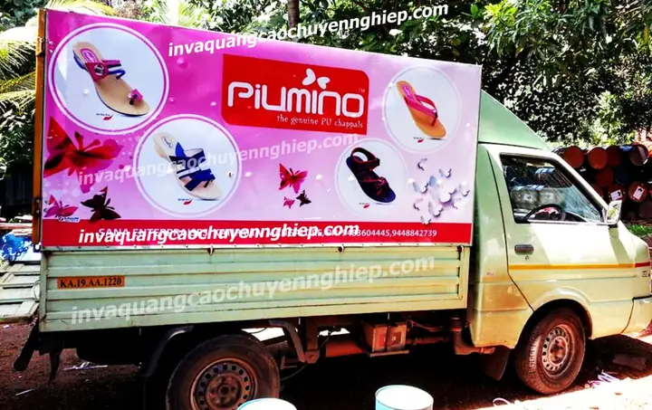 Thiết Kế Quảng Cáo Trên Xe Ô Tô