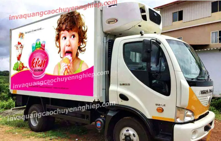 Thiết Kế Quảng Cáo Trên Xe Ô Tô