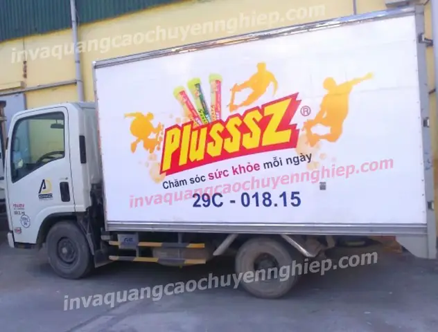 Thiết Kế Quảng Cáo Trên Xe Ô Tô