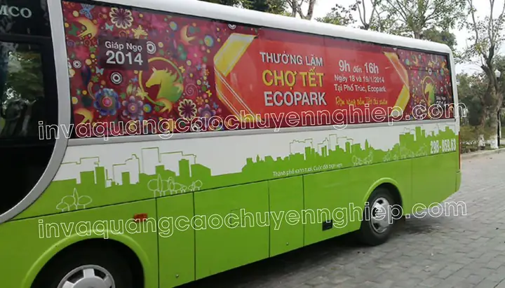 Thiết Kế Quảng Cáo Trên Xe Ô Tô