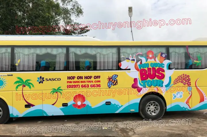 Thiết Kế Quảng Cáo Trên Xe Ô Tô