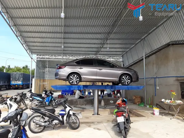 Các Hạng Mục Thiết Kế Tiệm Rửa Xe Ô Tô Chuyên Nghiệp