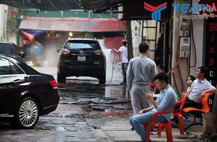 Các Hạng Mục Thiết Kế Tiệm Rửa Xe Ô Tô Chuyên Nghiệp