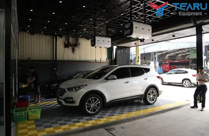 Các Lưu Ý Khi Thiết Kế Nhà Rửa Xe Ô Tô