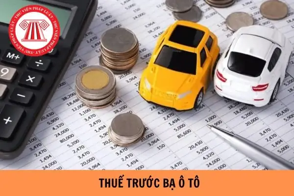 Xe Nào Được Khai Lệ Phí Trước Bạ Online?