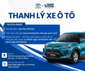 Thông Báo Thanh Lý Xe Ô Tô: Hướng Dẫn Toàn Diện Cho Người Mua